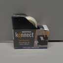 Bostitch Office Konnect Tape Dispenser with Premium Single-sided Tape, Sticks to Desk, Black (KT-TAPE-BLK)