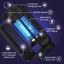 LiBa Electric Bug Zapper, Outdoor & Indoor Insect Killer with Switch 4000V Powerful Grid, 20W Extra Brightness IPX4 Waterproof Mosquito Repellent Outdoor, Fly Traps for Backyard Patio