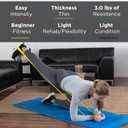 THERABAND Resistance Bands Set, Elastic Bands for Exercise & Physical Therapy, Strength Training for Upper & Lower Body Fitness
