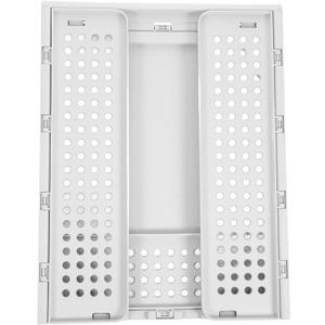 Garneck Stackable Clothes Organizer Box Drawer Type Storage Organizer Pull Out Ventilated for Easy Use