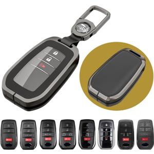 Key Fob Cover for Toyota RAV4, Corolla, Tacoma, Highlander, Sienna, Prius, Crown Signia - Heavy Duty Zinc Alloy, Anti-DropFull Fobs Cover Key Case for Toyota 3/4/5/6 Buttons Smart Remote Keys Key Fob Cover for Toyota RAV4, Corolla, Tacoma, Highlander, Sienna, Prius, Crown Signia - Heavy Duty Zinc Alloy, Anti-DropFull Fobs Cover Key Case for Toyota 3/4/5/6 Buttons Smart Remote Keys