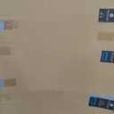 Abstract Wall Art Blue and White Reflection Large Size Framed Artwork Wall Decor Canvas Painting Stretched Canvas Wooden for Living Room Bedroom Office Home Decor Frame ready for hanging 30"x60"