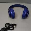 9S Wireless Over-Ear Bluetooth Headphones, 60 Hours Playtime, Hi-Fi Stereo, 6 EQ Modes, Built-in Microphone, Foldable Design, Blue