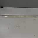 30" Chrome Framed Shower Door Replacement Drip Rail with Vinyl Sweep Door Water Deflector, Applied Mounting Tape and Screws (30Inch)