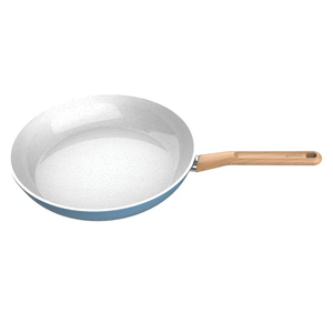 nfused 12” Fry Pan, Light Blue – Induction Cookware, Nonstick Cooking Pan, Frying Pan Skillet for Eggs, Meats, Vegetables, Sauces, Warming Tortillas