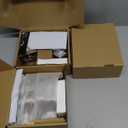 Amerdeco 3 Pack Privacy Door Handles, Champagne Bronze Interior, Knurled Lever, Heavy Duty for Bedroom and Bathroom, Reversible Keyless for Right & Left Side AM0021