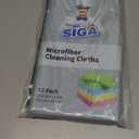 MR.SIGA Microfiber Cleaning Cloth,Pack of 12,Size:12.6" x 12.6"