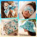 Chumia 80 Pcs 10 x 10 Inch Summer Ocean Fabric in 20 Styles Vintage Beach Quilting Fabric Square Seashell Starfish Coral Precut Cloth Retro Ocean Quilting Strips for Summer Sewing DIY Craft Decor
