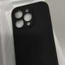 Designed for iPhone 15 Pro Max Case, Silicone Upgraded [Camera Protection] Phone Case with  Screen Protectors], Soft Anti-Scratch Microfiber Lining Inside, 6.7 inch, Black