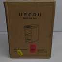 Rice Dispenser 20 lbs | Large Rice Storage Container for Kitchen&Pantry - Space-saving, Moisture & Pest-proof, BPA-Free - Dry Food Dispenser with One-Touch Dispenser & Measuring Cup for Families (Cream White 20Lbs)