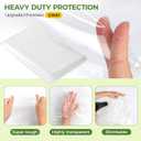 FLYZZZ Window Insulation Kit, Window Insulation for Winter (0.9 Mil) Winter Shrink Film, Indoor Plastic Window Covering for Winter with Wide Tape, Insulates 5 Standard (3'x5') Windows