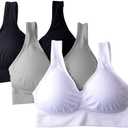 Top L 3 Pack White Grey Black