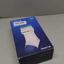 Zamst A2-DX White Ankle Brace for Sports - Breathable Sports Ankle Support for Men and Women with Guard Stabilizers for High-Grade Ankle Sprain - Left, Small