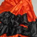 Girls Full Circle Belly Dance Skirts for Spanish Flamenco Costume Mexican Skirt (US, Age, 3 Years, 4 Years, Red)