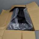 Amazon Basics Rolling Wheeled Laptop Bag, 15.6 in, Black, Sturdy with Compartments and Locking Handle