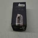 Andis 74055 Professional Corded/Cordless Hair & Beard Trimmer, Zero Gapped, Close Cutting Carbon Steel T-Outliner Blade, Grey