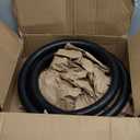 Boltigen 10FT 1inch Fuel Transfer Hose, Farm Pump Hose with Male NPT Fittings for Gasoline, Diesel, Biodiesel, Kerosene, Petroleum Oils