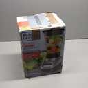 BLACK+DECKER PowerCrush Multi-Function Blender with 6-Cup Glass Jar, 4 Speed Settings, Silver