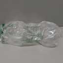 24 Pcs Ribbed Martini Glasses 10 oz Disposable Plastic Vintage Ribbed Coupe Glasses Unbreakable Dessert Parfait Glassware for Wedding Birthday Party Supplies (Clear)