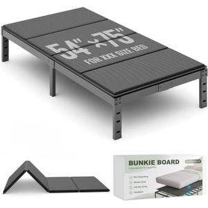 Bunkie Boards Twin Size(75"x38"), 8mm Bed Boards Twin BunkieBoards to Stop Sagging, Light and Thin, Breathable, Noise Minimizing, Moisture Resistant Bunkieboards