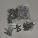 50 Unique Miniatures Fantasy Tabletop RPG Figures for Dungeons and Dragons, Pathfinder Roleplaying Games. Bulk unpainted, Great for D&D