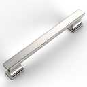 Amerdeco 10 Pack Brushed Satin Nickel Cabinet Pulls 5 Inch(128mm) Hole Centers Kitchen Cabinet Handles Cabinet Hardware Kitchen Handles for Cabinets Cupboard Handles Drawer Pulls