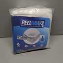 Peelaways Incontinence Bed Sheets & Waterproof Mattress Protector 5-Layer Disposable Fitted Sheets for Elderly, Caregivers & Bedwetting | Soft, Breathable, Leak-Proof | Queen 80"x60"x12"