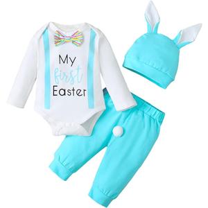No Brand Banny Costume for Infants 60 3 Pcs White/Blue