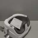 Ingenuity Baby Base 2-in-1 Booster Feeding and Floor Seat with Self-Storing Tray - Slate