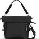 Sherpani Vale Anti-Theft Versatile Crossbody Bag, Fashion Tote Bag, Travel Shoulder Bag, Designer Handbag for Women (One Size, Carbon)