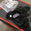 Milumia Women's Sexy Cut Out Sheer Mesh Long Sleeve Bodysuit Crew Neck Body Suits Going Out Bodysuit Tops (Large, Black)