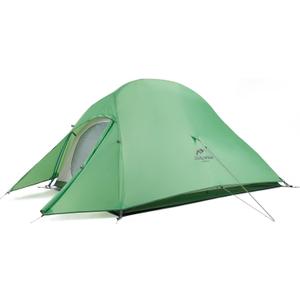 Naturehike Cloud-Up 2 Person Tent Lightweight Backpacking Tent with Footprint - Free Standing Ultralight Camping Hiking Backpack Tents Two Person Tent (Green - 210T Polyester)