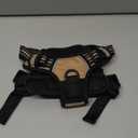 rabbitgoo Dog Harness Medium Sized, No Pull Pet Harness with 3 Buckles, Adjustable Soft Padded Vest with Control Handle, Walking Reflective Pet Vest for Medium Dogs, Beige, M