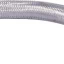 SharkBite Max 3/4 Inch x 3/4 Inch FIP x 12 Inch Stainless Steel Braided Flexible Water Heater Connector, Push to Connect Brass Plumbing Fitting, PEX Pipe, Copper, CPVC, PE-RT, HDPE, UR3088FX12
