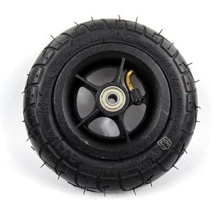 150MM Scooter Inflation Wheel With Aluminium Alloy Hub 6" Pneumatic Tyre With Inner Tube Electric Scooter 6 Inch Pneumatic Tire (black)