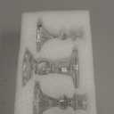 Unity Candle Holder - Glass Candle Holder for Pillar Candle and Taper Candle, Clear Unity Candle Holder Set of 3, Decorative Candlestick Holder Glass Candle Stand for Wedding Table Centerpiece Dinning