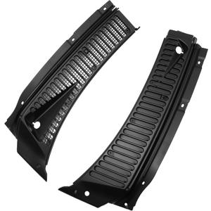 1 Pair Windshield Wiper Cowl Cover for Ford F-350 Super Duty 5.4L V8 Windshield Cowl Replacement Black Plastic