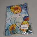Garden Flags a Hummingbird with some Colorful Flowers Background Double Sided Yard Flags 12x18 inch for Yard Outdoor Decor