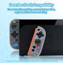 GeekShare Slim Cover Case Compatible with Switch 2, Shock-Absorption and Anti-Scratch PC Cover Skin for Switch 2 Game Console - Shark Party