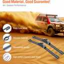 Silicone 28 and 14 inch Windshield Wiper Blades Replacement for Toyota Corolla 2023 2022 2021 2020/HYUNDAI Elantra 2016-2011 OEM Quality Windshield Silicone Wiper Blades for My Car(Set of 2)