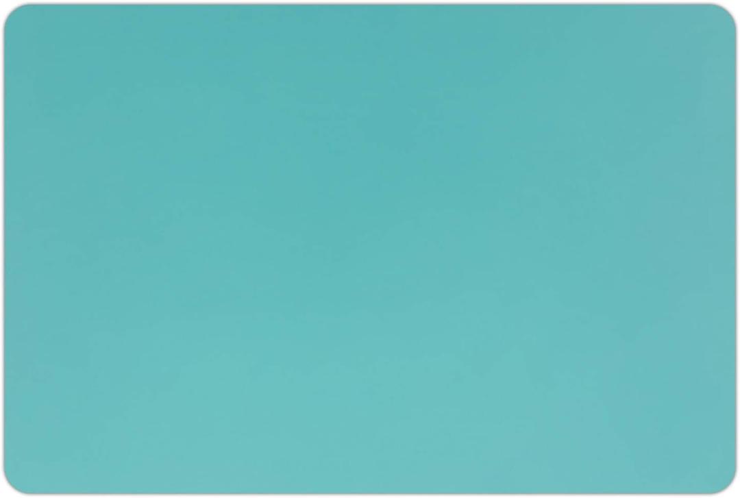 Gartful Extra Large Silicone Mat 23.6 x 15.7 inches, Silicone Crafts Sheet, Casting Molds Mat, Countertop Protector, Placemat Table Mat Desk Saver Pad, Nonstick Nonskid, Black Green