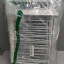 Big Foldable Galvanised Pigeon Dove Bird Trap Cage Feral Pigeon Humane Way with The one-Way Entrance Trapping Pigeons Doves in Cages 1 (40x30x26cm / 17x13x10inch 4 Entrances)