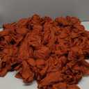 Terracotta Gauze Cheesecloth Napkins Set of 42,Wrinkled Rustic Boho Dinner Napkins Bulk 20 x 20 Inch Soft Cotton Decorative Table Napkins for Wedding/Dinner/Family Everyday Use/Parties(Terracotta)