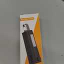 4 in 1 Mini Bag Sealer, Bag Sealer Heat Seal with Cutter, USB C Rechargeable Chip Bag Sealer Heat Seal, Portable Bag Resealer for Plastic Bags Snacks & Food Storage, Bright Black