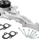 AULINK 12685257 Engine Water Pump For Cadillac Escalade 2015-2020, For Chevrolet/Chevy Silverado 2014-2018, Suburban 2015-2020, Tahoe 2015-2020, For GMC Sierra 1500 2014-2018, Yukon XL 2015-2020