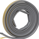 Frost King P D-Section Cinta autoadhesiva de goma para sellar, 5/16" W, 1/4" T, 17 pies de largo, gris
