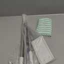 2026 Upgraded Snap Grip Mini Mop, Zero Touch Cloth Changing Mop with Automatic Push Pull Handle,360 Rotating Lazy Mops Wet Dry for Whole House Cleaning,Retractable Gap Dust Cleaner Flat Mops(5 Cloths)