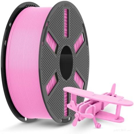 JAYO High Speed Matte PETG Filament 1.75mm, 1.1kg Reusable Spool, Pink | Fast Printing 30-600mm/s, High Toughness, Impact Resistance, Matte Finish, Most FDM 3D Printers