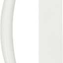 Built Industrial Sliding Glass Door Handle & Lock - Mortise Style White Diecast, Fits 3-15/16 in Hole Spacing - Replacement Patio Handle Set & Sliding Door Lock