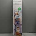 Baby Delight Go with Me Portable Mesh Baby Gate | Span 30-48" Expandable Folding Gate | Pressure Mounted | Charcoal Tweed